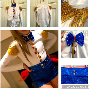 Balera Base Semi-custom Dance Costume, Size Child Large